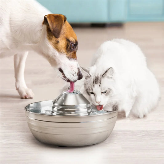 Stainless Steel Pet Drinking Fountain