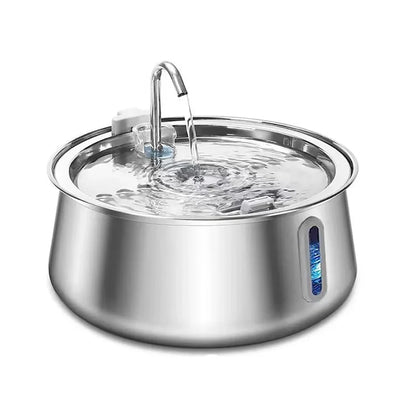 Multi-Layer SS Cat Water Fountain