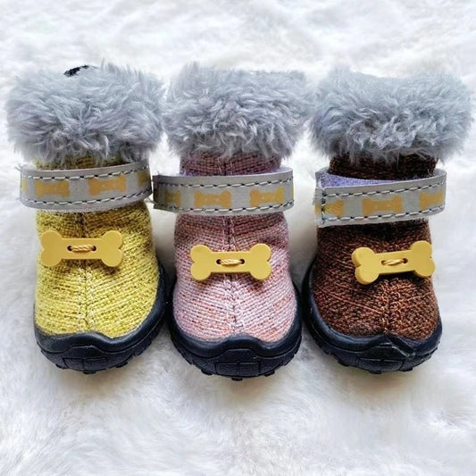 Winter Fashion Outdoors Bone Boots