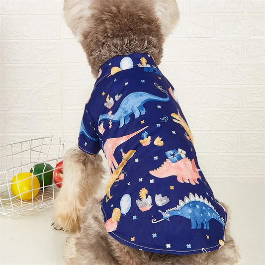 Pet Summer Cartoon Shirt